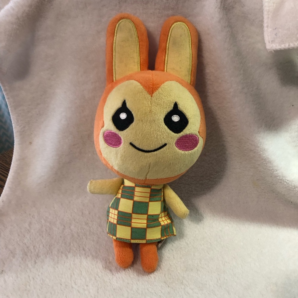 Nintendo Animal Crossing Bunnie stuffed toy 2015 New Leaf